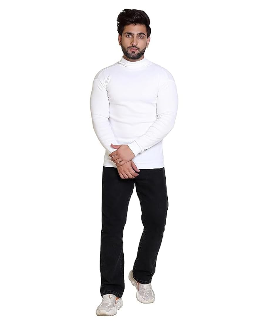 Buy Men's Thermal Classic Fit Upper Top Turtle (High) Neck